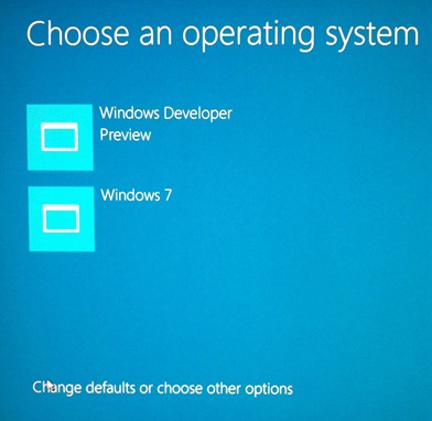 Guide to Installing and Booting Windows 8 Developer Preview off a